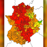 Riesgo extremo de incendios en Extremadura: consulta los municipios con mayor peligro este martes