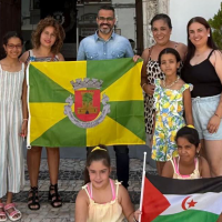 Tres niñas saharauis pasarán el verano en Olivenza con familias de acogida