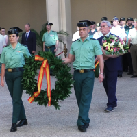 La Comandancia de Badajoz conmemora a las víctimas del terrorismo de la Guardia Civil