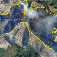 Estos son los pueblos extremeños con mayor riesgo de incendio este martes
