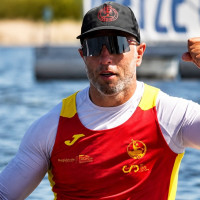 El palista emeritense Juan Antonio Valle sube al pódium en la Copa del Mundo