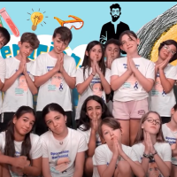 Alumnos pacenses conciencian sobre la lucha contra el cáncer junto a reconocidos artistas