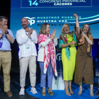 Elena Manzano elegida presidenta del PP de la provincia de Cáceres con más del 99,27% de los votos