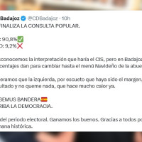 El CD Badajoz convierte una votación en redes en otro dardo político a la izquierda