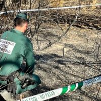 Investigan a un vecino de Talarrubias por provocar dos incendios que arrasaron 38 ha