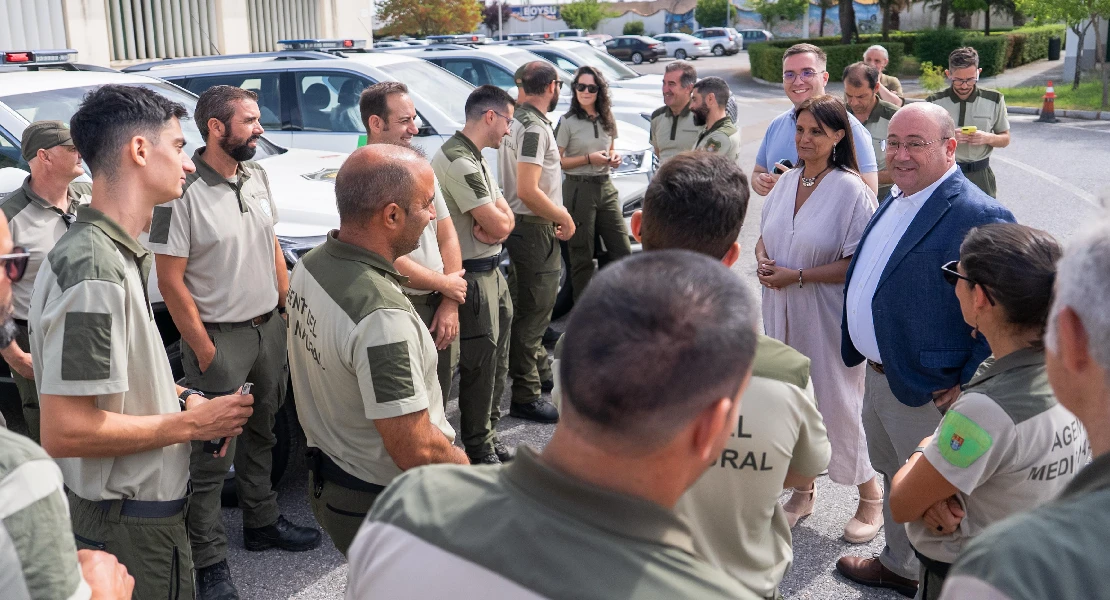Más seguridad y mejor respuesta: así son los nuevos vehículos del Medio Natural en Extremadura