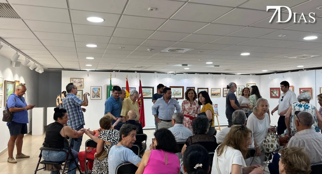 El Luis de Morales acoge la exposición 'Pinceladas de nuestra tierra' de Ramón Fernández Díez