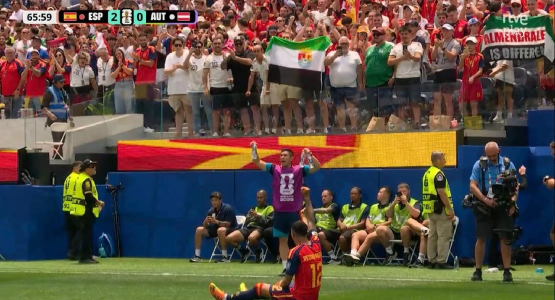 Pedro Porro anota el tercer gol extremeño en un mundial