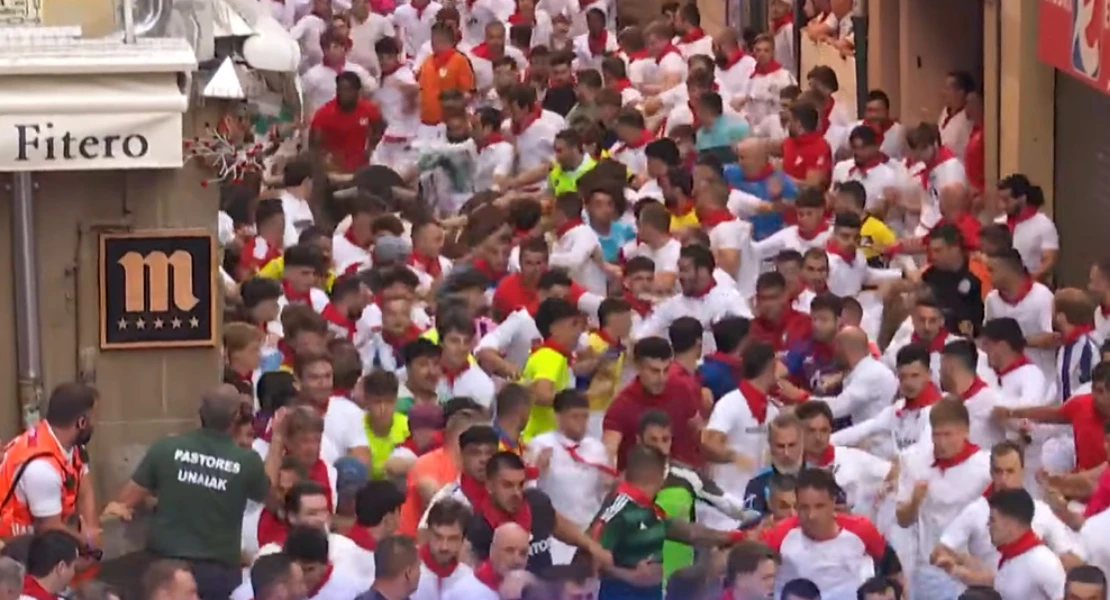 Se confirma un herido por asta de toro en el tercer día de los Sanfermines