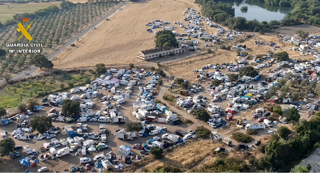 Comienza una rave ilegal en una localidad extremeña: activan un dispositivo especial