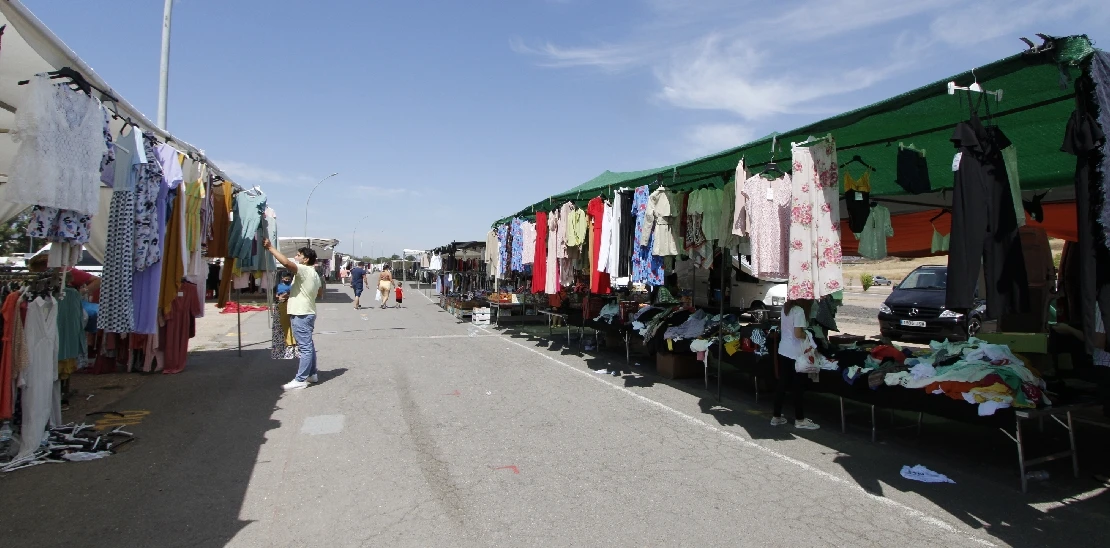 El Mercadillo en Mérida cambia de ubicación este sábado