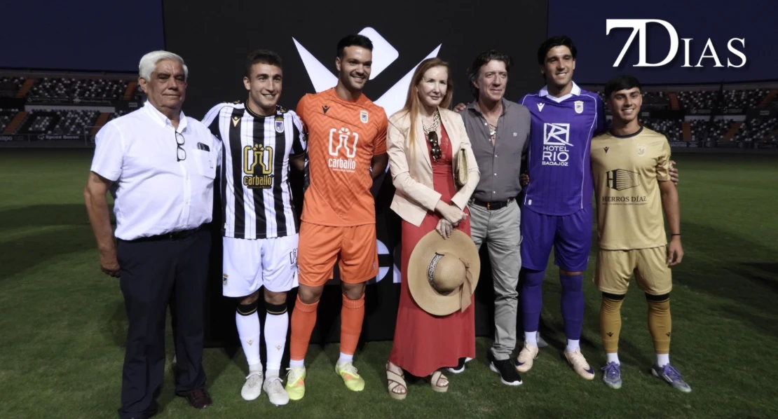 Estas son las nuevas equipaciones del CD Badajoz