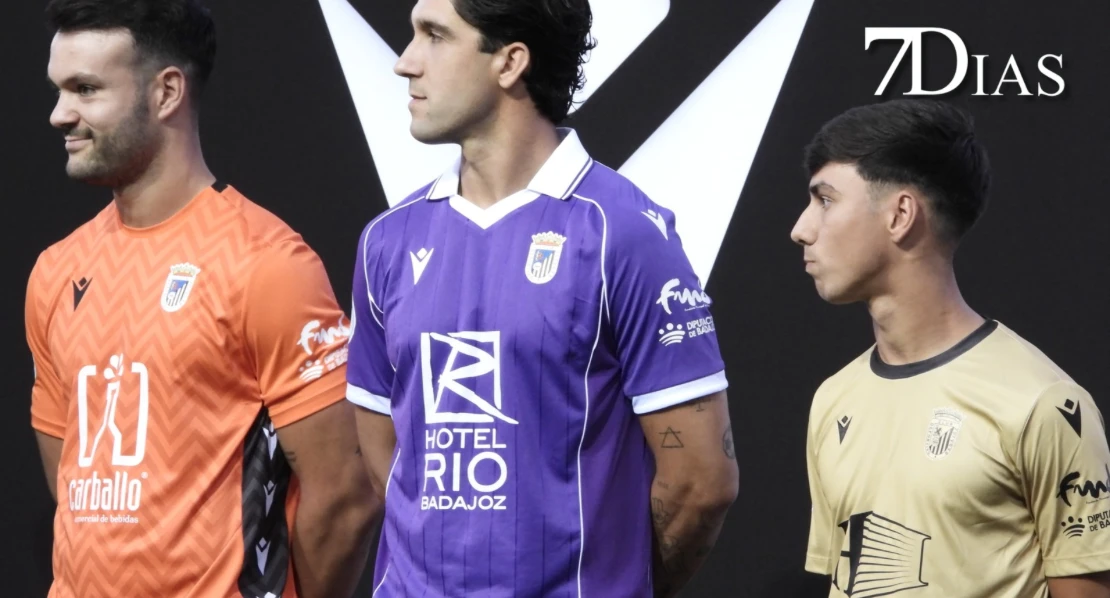 Estas son las nuevas equipaciones del CD Badajoz