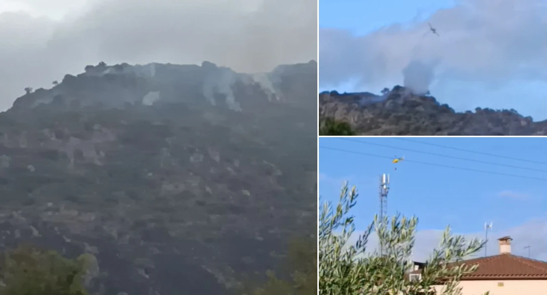 Nuevo incendio forestal en la provincia de Cáceres: así está la situación