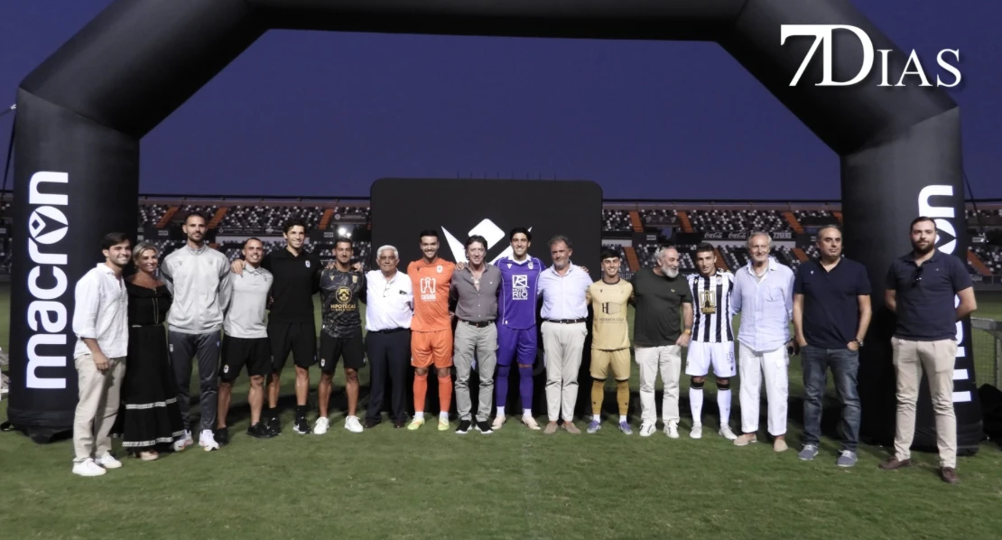 Estas son las nuevas equipaciones del CD Badajoz