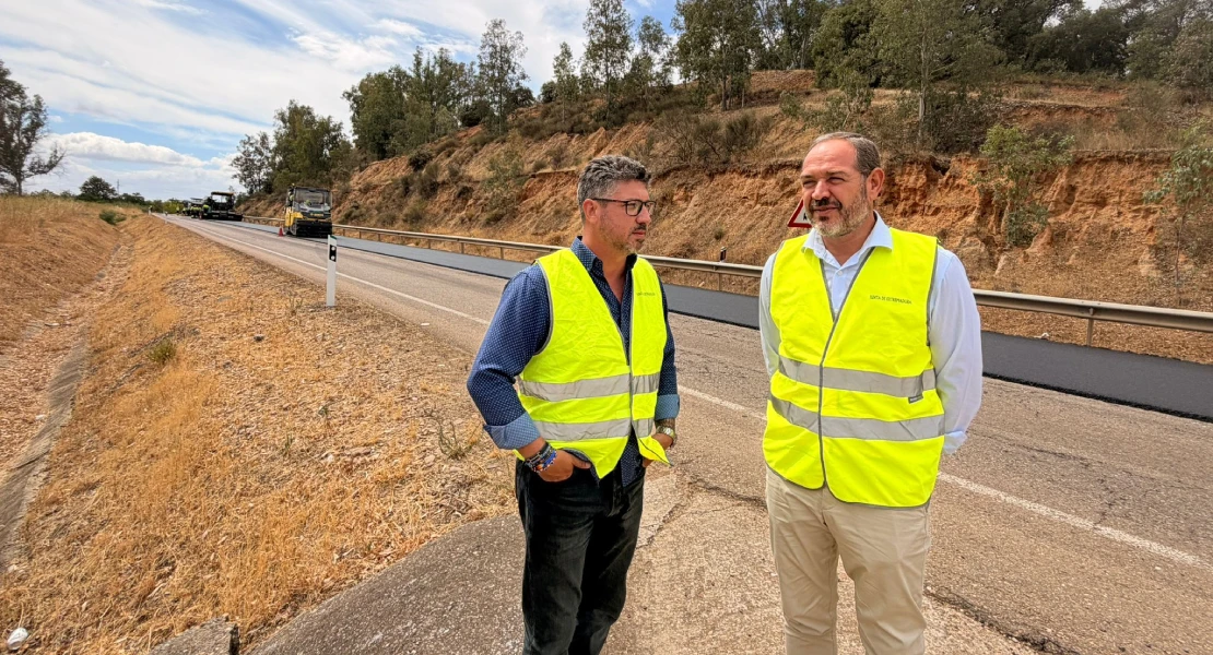La Junta invierte cerca de tres millones de euros en mejorar la seguridad en las carreteras regionales
