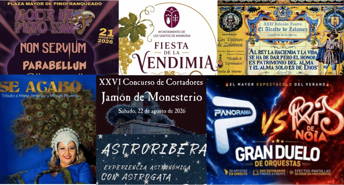 Los mejores planes para disfrutar en familia y amigos en Extremadura desde este jueves