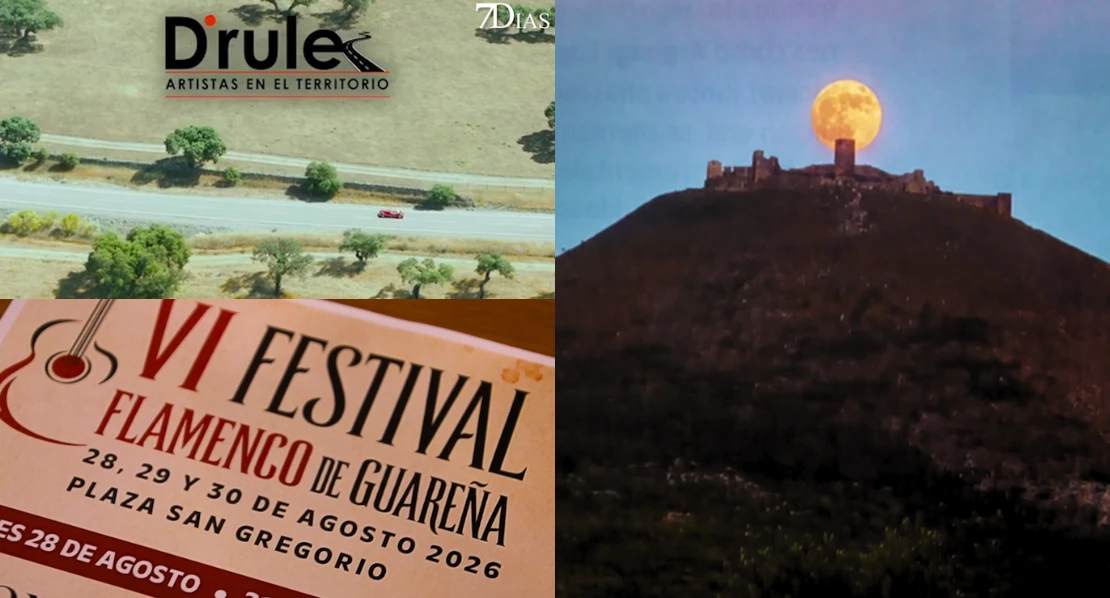 Luna llena, flamenco y teatro: la Diputación de Badajoz continúa apostando por la cultura