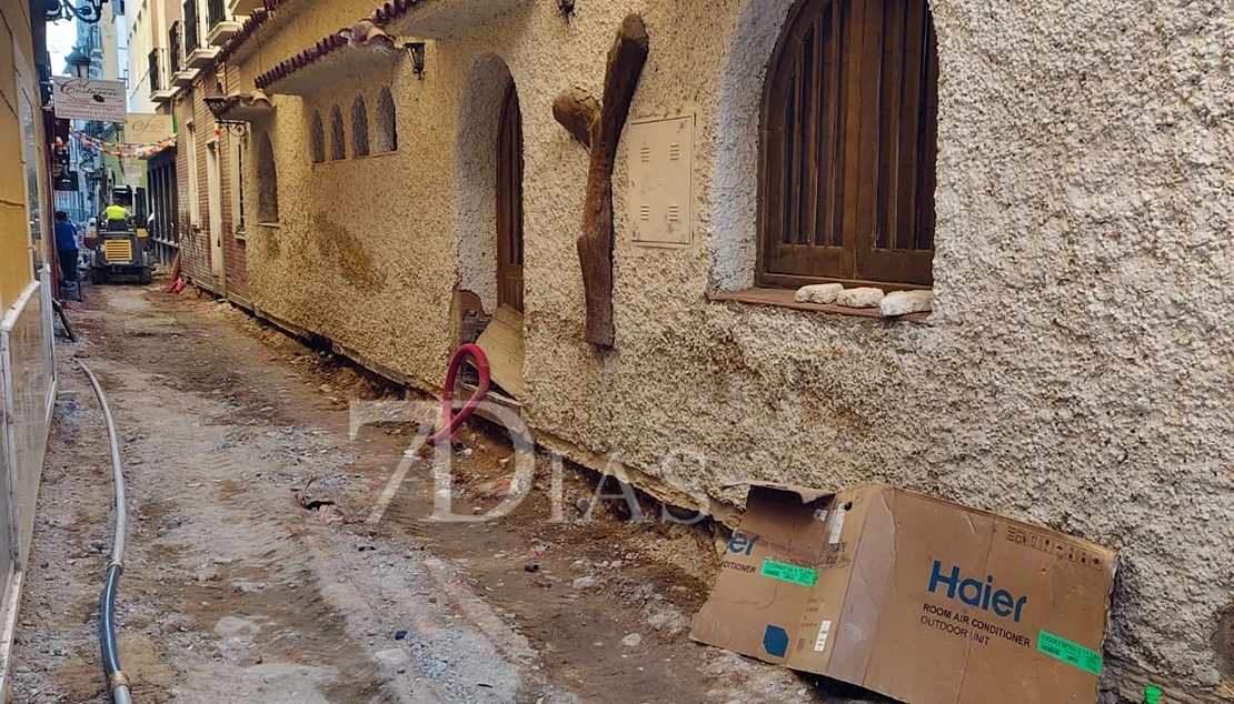 Hosteleros de Badajoz sin abrir su negocio por las obras: “Tengo un colchón, pero se me acaba”