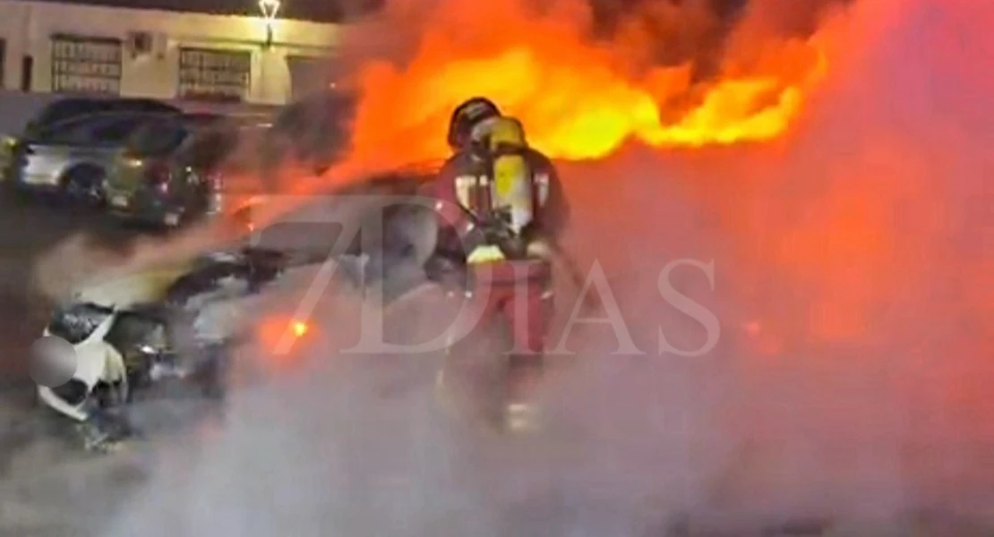 Nuevo incendio de vehículo en Badajoz: algo que se repite cada madrugada