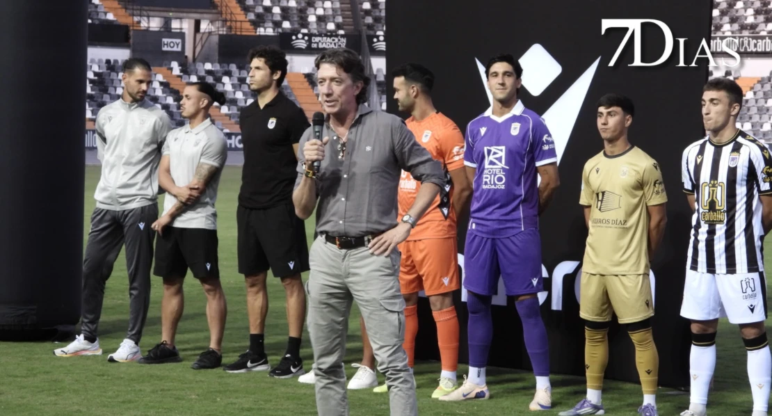 Estas son las nuevas equipaciones del CD Badajoz