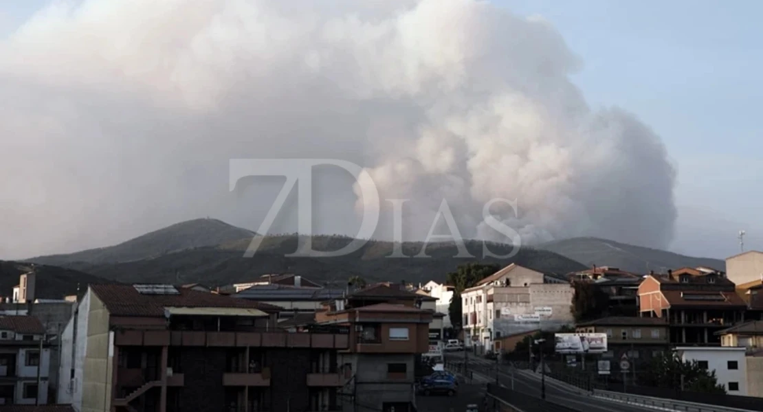 La Junta actualiza la situación del incendio de Pinofranqueado