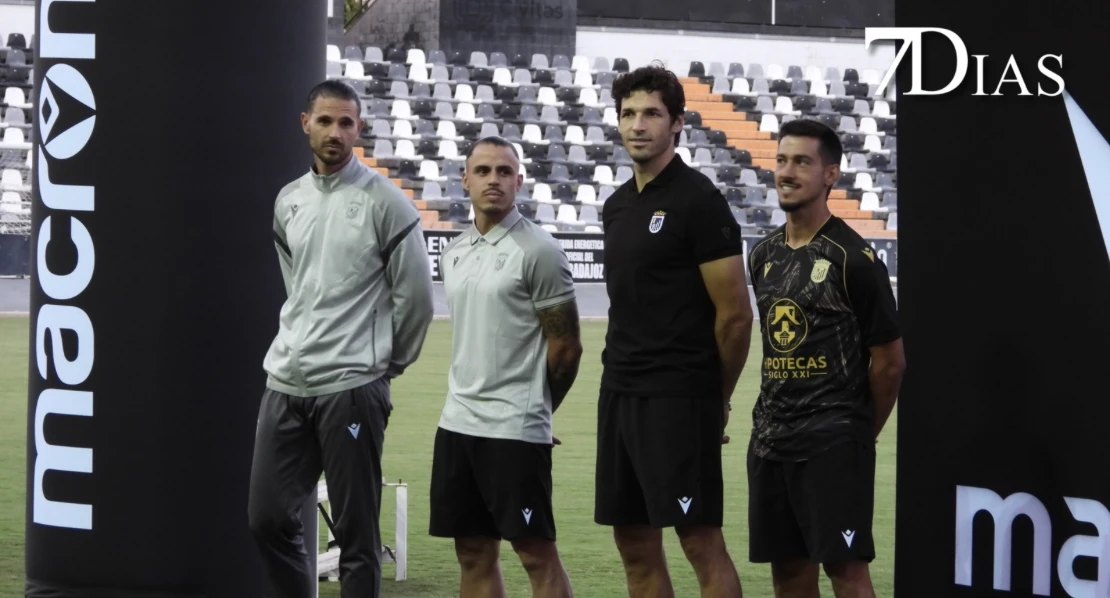 Estas son las nuevas equipaciones del CD Badajoz