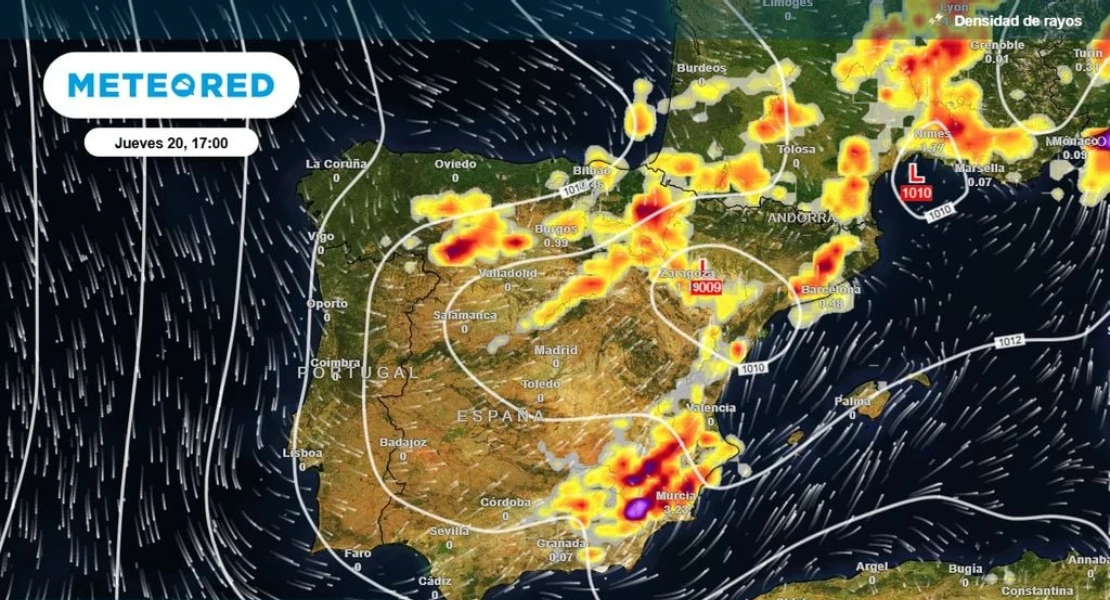 Avisan de la llegada de una borrasca impropia para finales de agosto