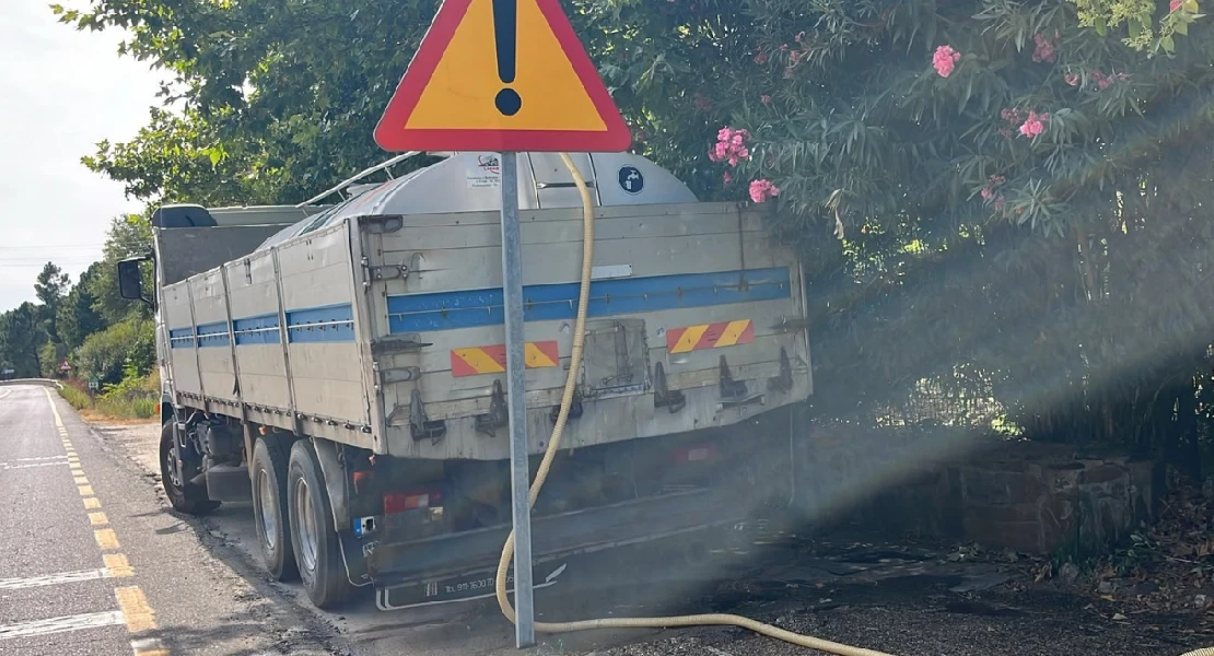 Garantizan el abastecimiento de agua en Casas de Millán y Mirabel tras el incendio forestal
