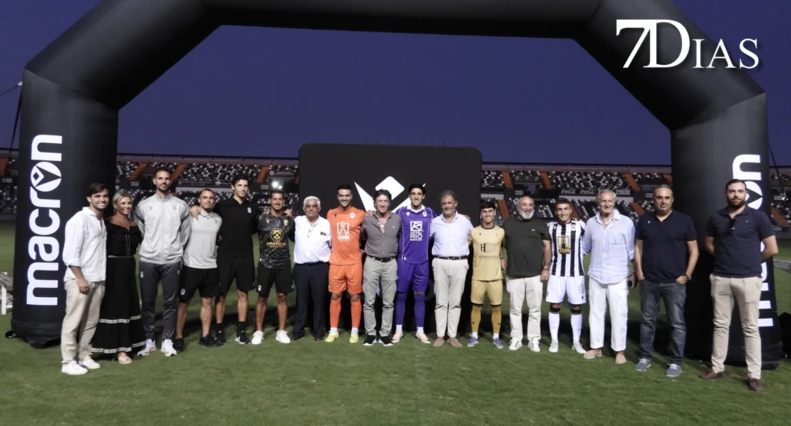 Estas son las nuevas equipaciones del CD Badajoz