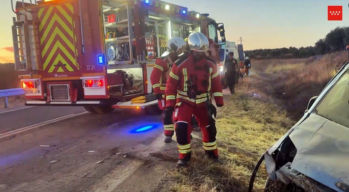 Muere un joven de 21 años al salir despedido de una furgoneta tras dar varias vueltas de campana