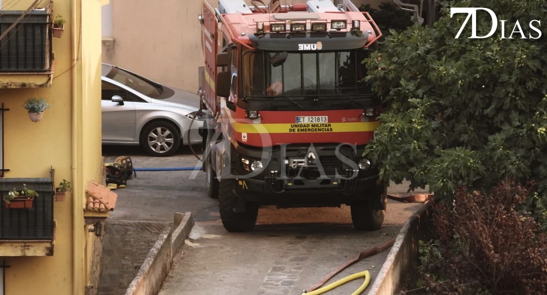 Imágenes del peligroso incendio de Pinofranqueado la tarde del miércoles