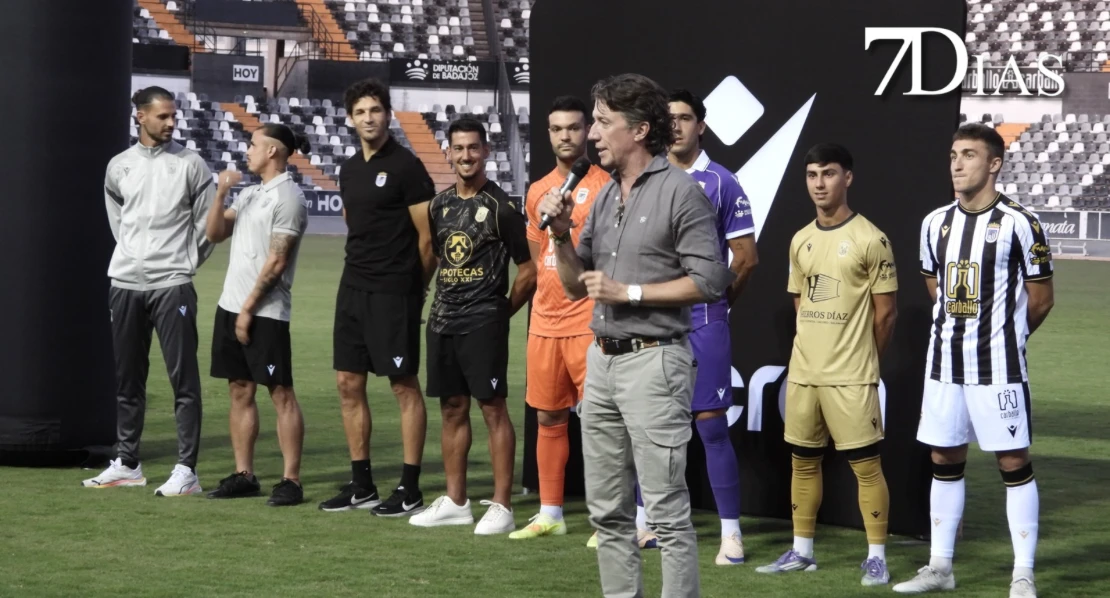 Estas son las nuevas equipaciones del CD Badajoz