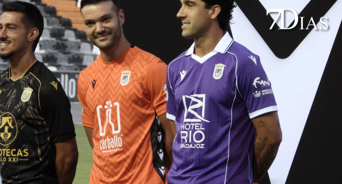 Estas son las nuevas equipaciones del CD Badajoz