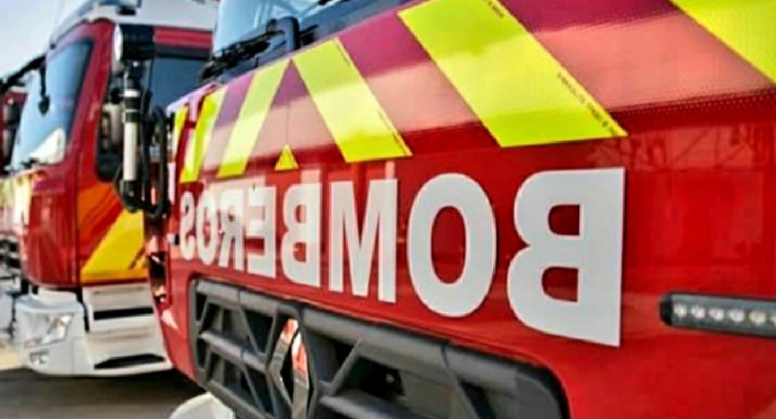 Un bombero herido en un incendio forestal en Granja de Torrehermosa