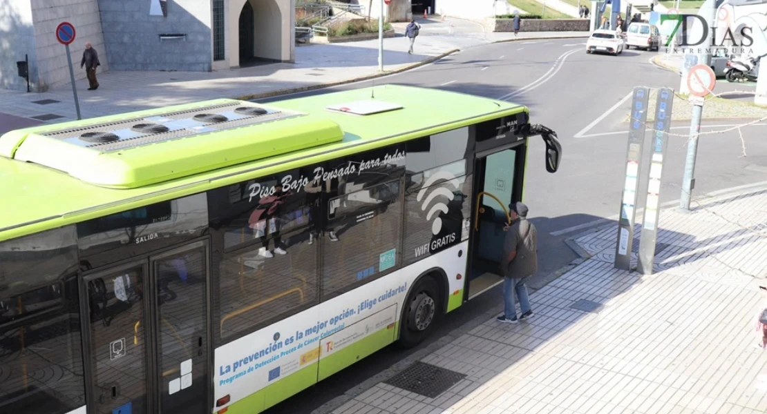 El uso del autobús urbano crece un 10 % en Extremadura