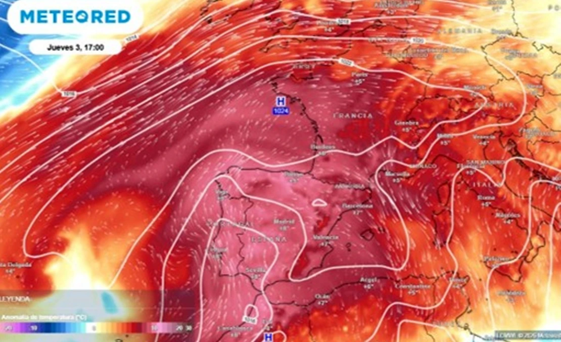 Advierten de temperaturas de hasta 43 ºC a comienzos de septiembre