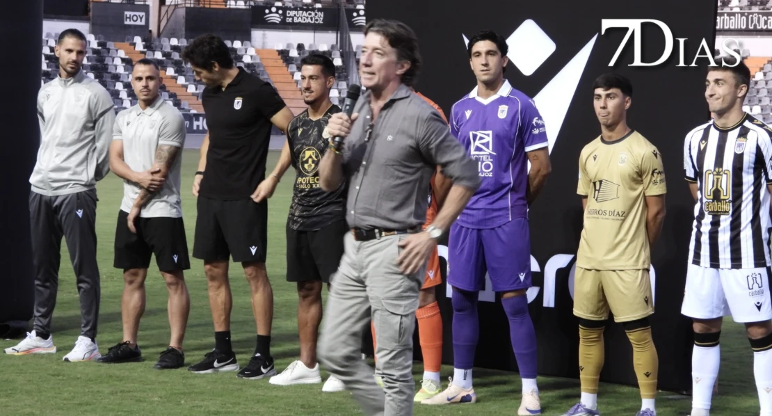 Estas son las nuevas equipaciones del CD Badajoz