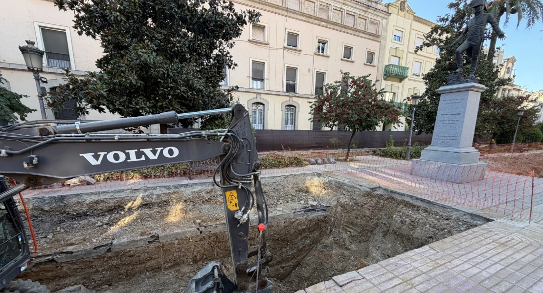 Aparece un nuevo muro junto a Menacho y el PSOE pide aclarar el valor de los restos