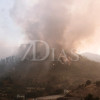 Imágenes del peligroso incendio de Pinofranqueado la tarde del miércoles