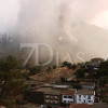 Imágenes del peligroso incendio de Pinofranqueado la tarde del miércoles