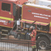Imágenes del peligroso incendio de Pinofranqueado la tarde del miércoles