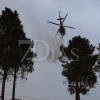 Imágenes del peligroso incendio de Pinofranqueado la tarde del miércoles