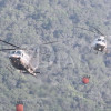 Imágenes del peligroso incendio de Pinofranqueado la tarde del miércoles