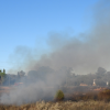 Grave incendio en Badajoz: cortan la N-432 y activan el Nivel 1 de peligrosidad
