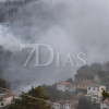 Imágenes del peligroso incendio de Pinofranqueado la tarde del miércoles