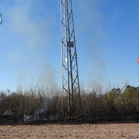 Grave incendio en Badajoz: cortan la N-432 y activan el Nivel 1 de peligrosidad