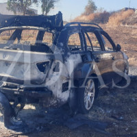 Otro vehículo calcinado esta madrugada en un segundo incendio en Badajoz