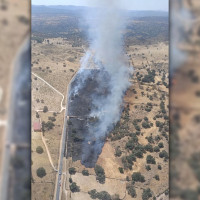Un incendio en Bohonal de Ibor obliga a activar el nivel 1 de peligrosidad