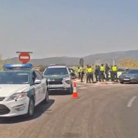 Detienen a un conductor participante en la rave ilegal de Extremadura